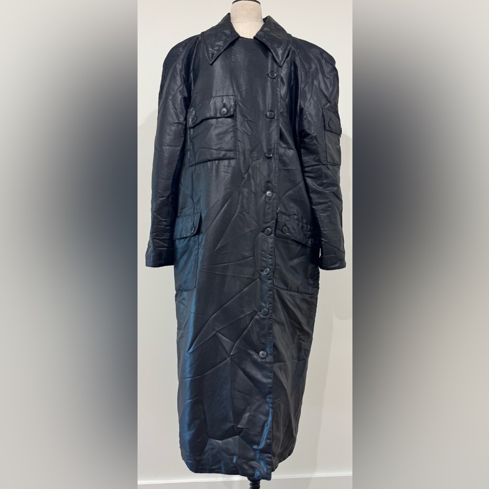 Sonia Rykiel Paris vintage Black Trench Coat